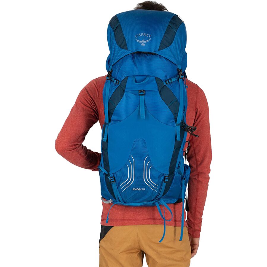 Osprey Packs Exos 38L Backpack Blue Ribbon