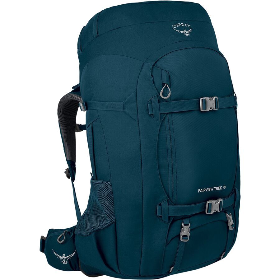 Osprey Packs Fairview Trek 70L Travel Pack Night Jungle Blue