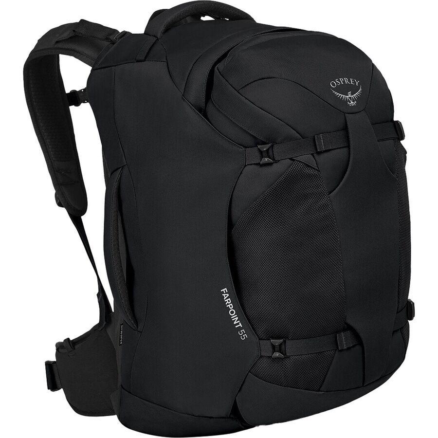 Osprey Packs Farpoint 55L Backpack Black