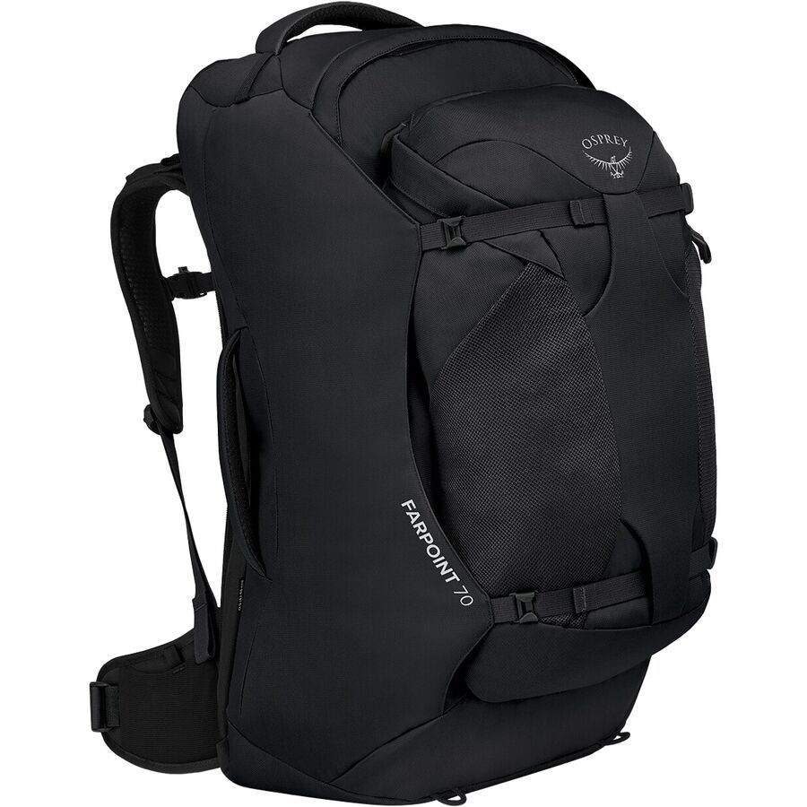 Osprey Packs Farpoint 70L Backpack Black