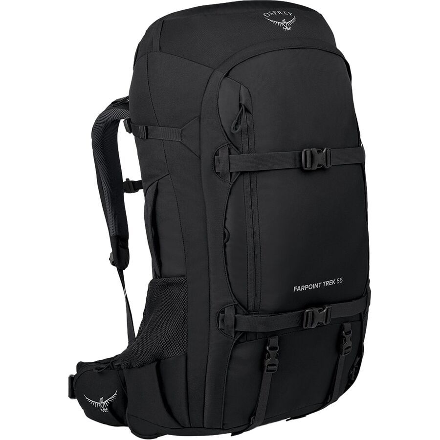 Osprey Packs Farpoint Trek 55L Travel Pack Black