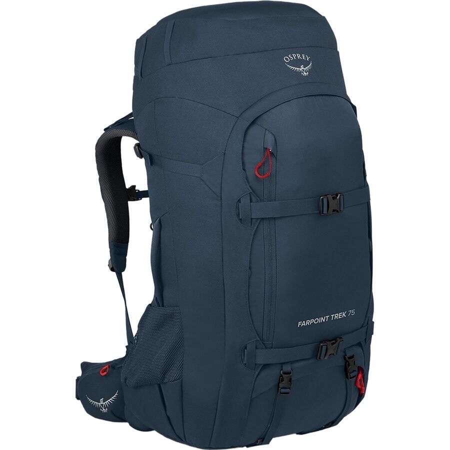 Osprey Packs Farpoint Trek 75L Travel Pack Muted Space Blue