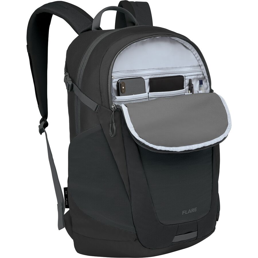 Osprey Packs Flare 28L Pack Black/Coal Grey