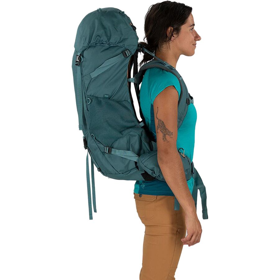 Osprey Packs Renn 50L Backpack - Women's Cascade Blue/Melon Orange
