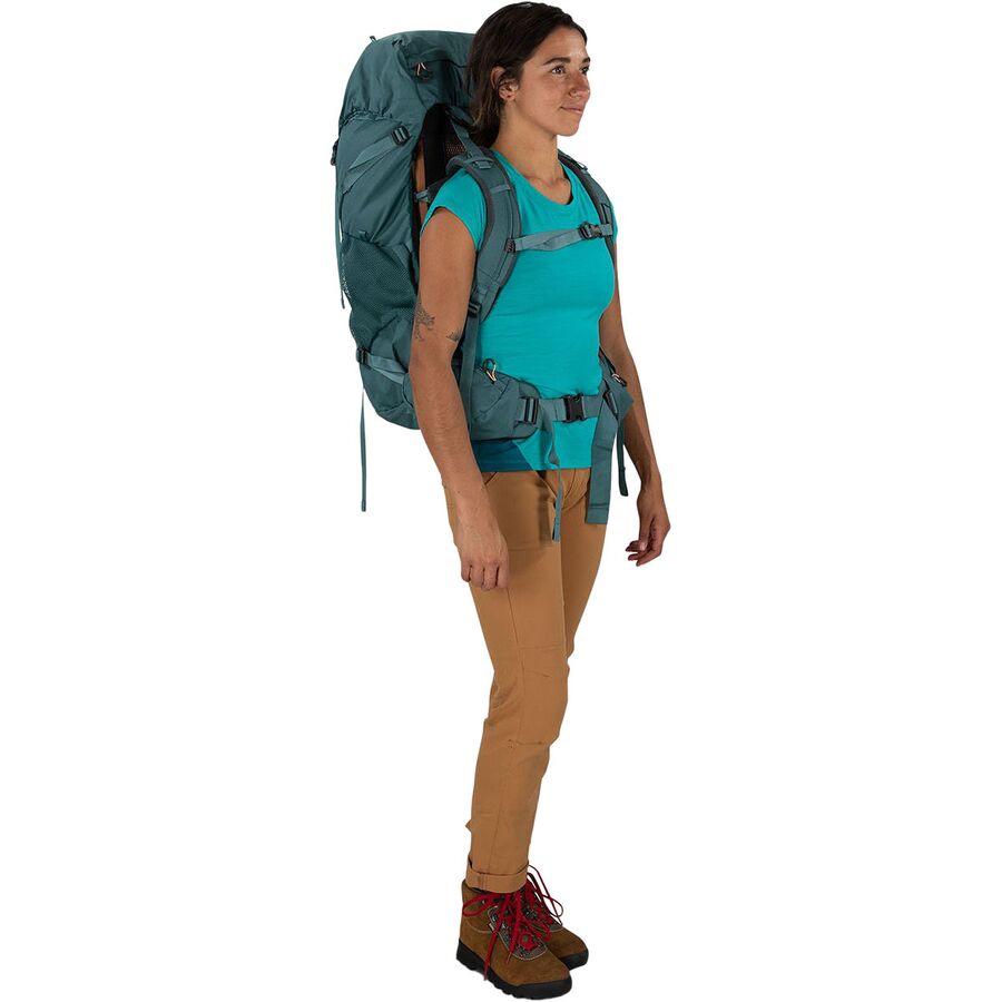 Osprey Packs Renn 50L Backpack - Women's Cascade Blue/Melon Orange
