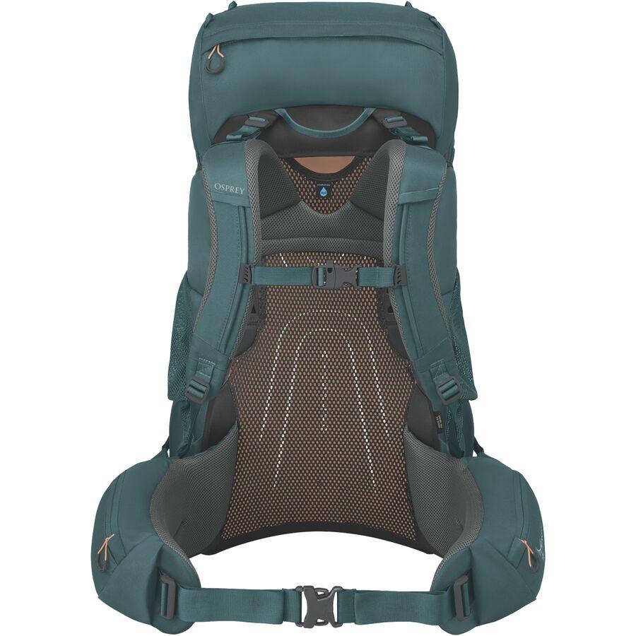 Osprey Packs Renn 65L Backpack - Extended Fit - Women's Cascade Blue/Melon Orange
