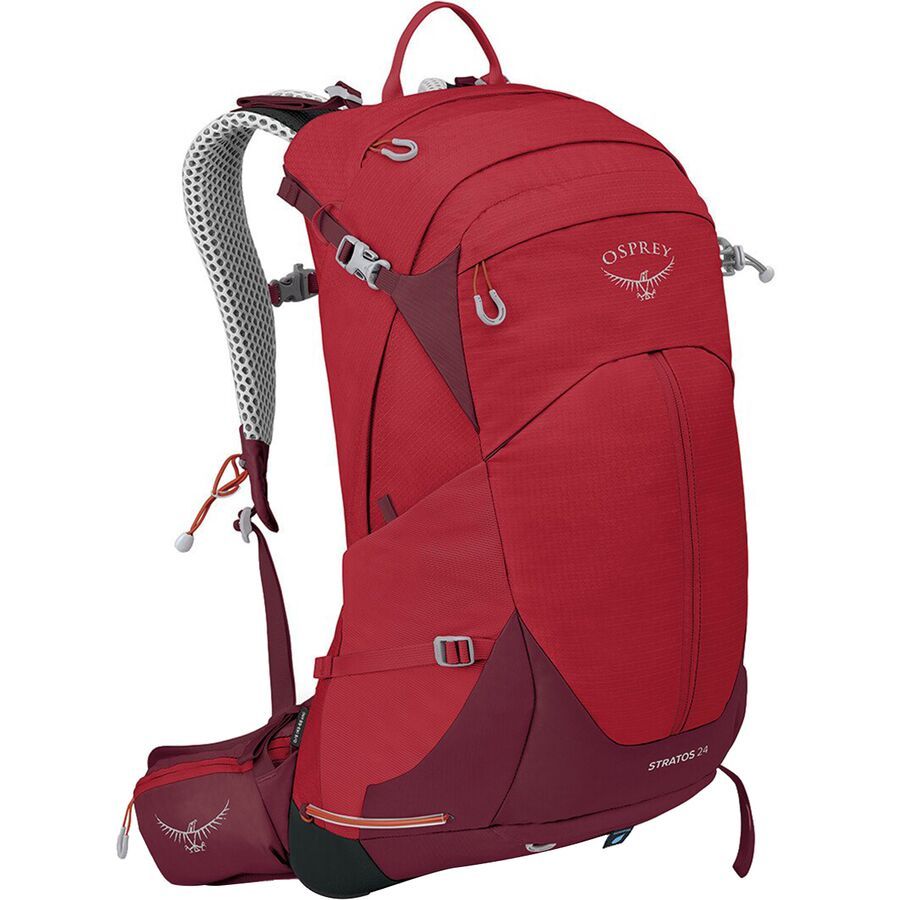 Osprey Packs Stratos 24L Backpack Pointsettia Red