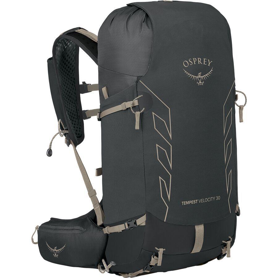 Osprey Packs Tempest Velocity 30L Backpack - Women's Dark Charcoal/Chiru Tan