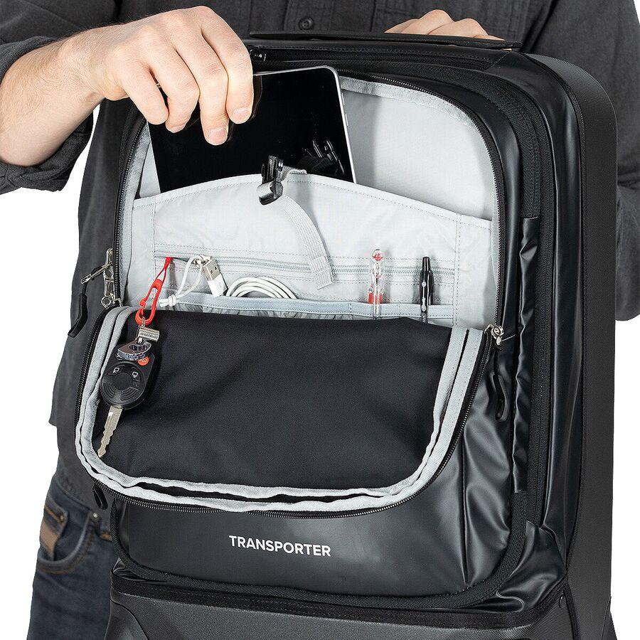 Osprey Packs Transporter 4-Wheel Hybrid 22in Carry On Bag Black