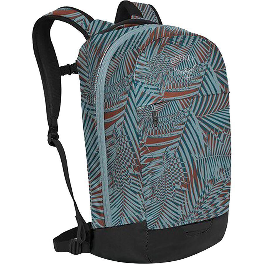 Osprey Packs Transporter Panel Loader 25L Pack Palm Leaf Glitch Print