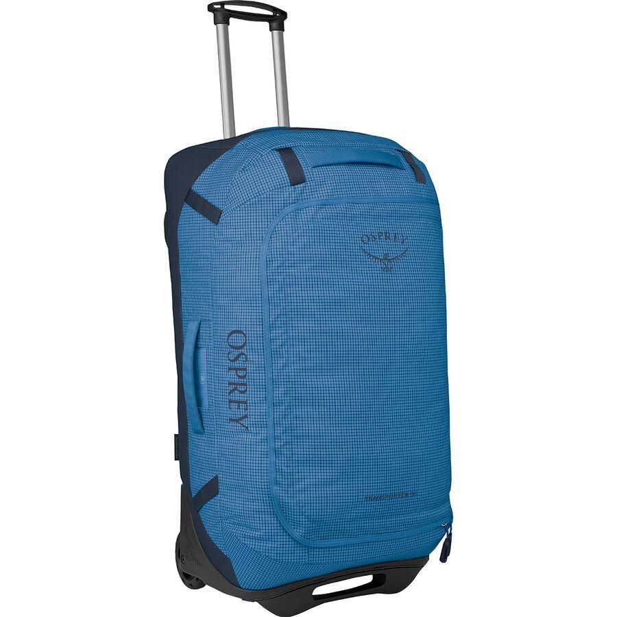 Osprey Packs Transporter Wheeled 90L Duffel Blue Flame/Nocturnal Blue