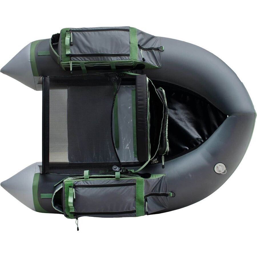 Outcast Super Fat Cat Float Tube Gray/Sage