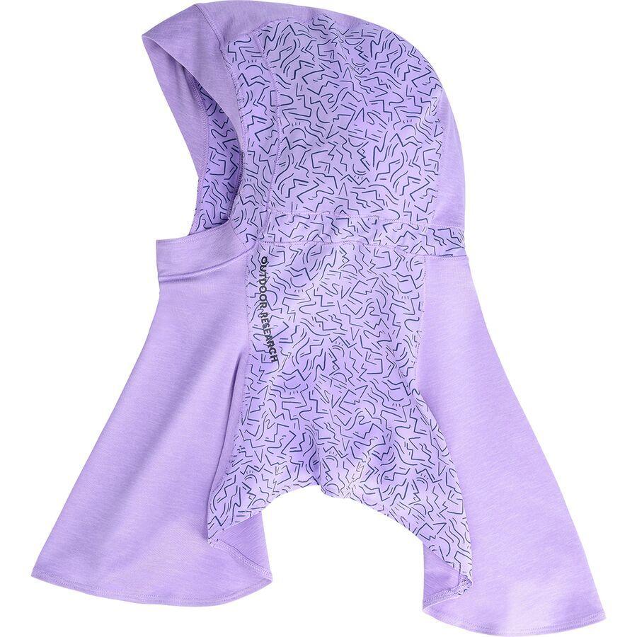 Outdoor Research ActiveIce Hijab Lavender Squiggle/Lavender Heather