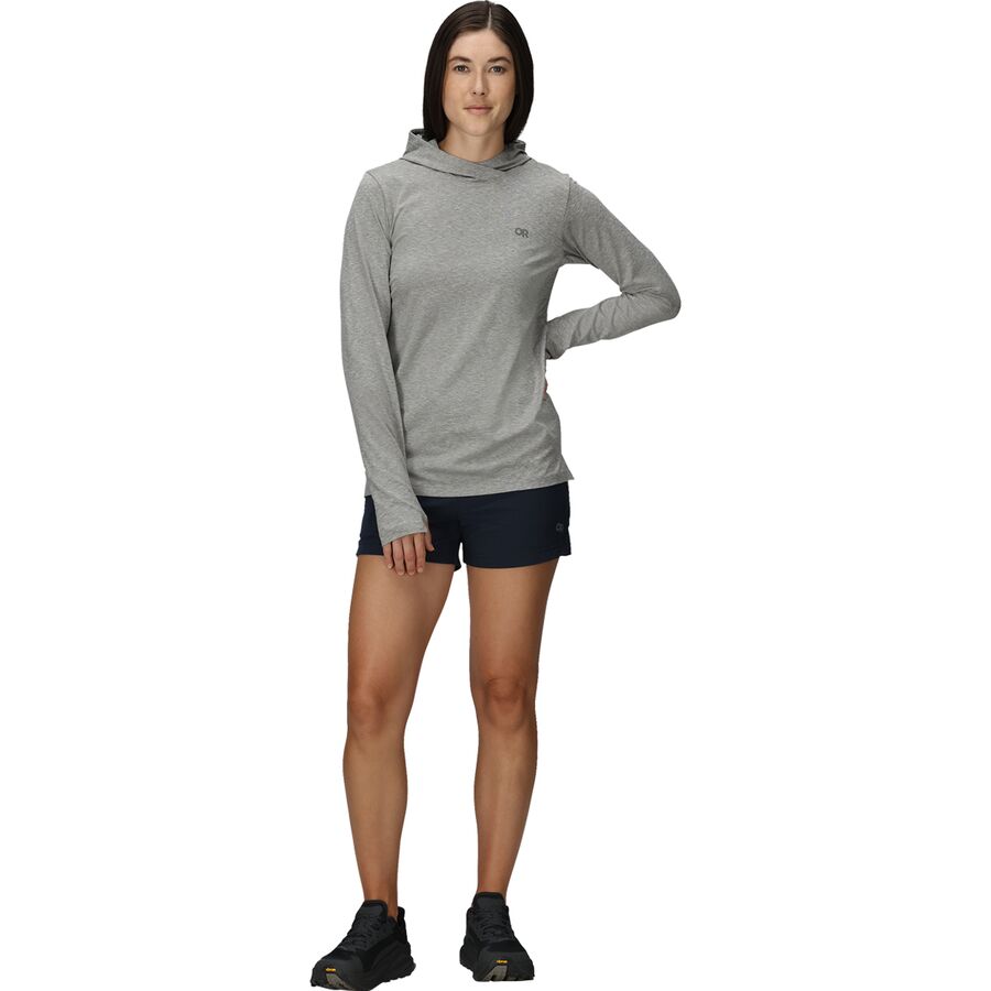 Outdoor Research ActiveIce Spectrum Sun Hoodie - Women's Grey Heather