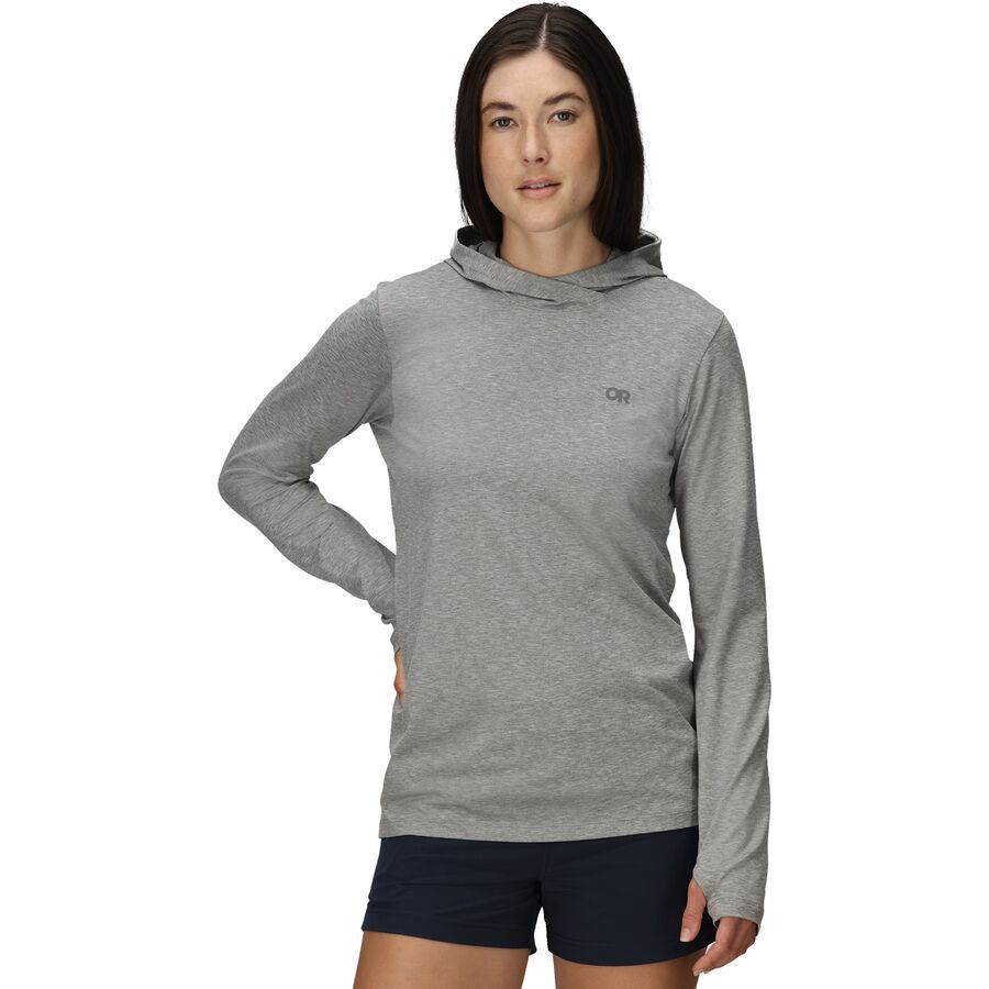 Outdoor Research ActiveIce Spectrum Sun Hoodie - Women's Grey Heather