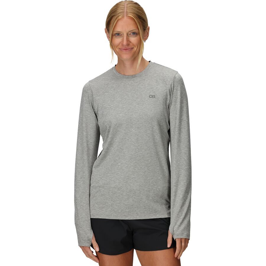 Outdoor Research ActiveIce Spectrum Sun Long-Sleeve T-Shirt - Women's Grey Heather