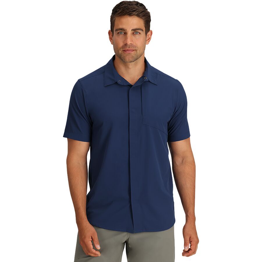 Outdoor Research Astroman Air Short-Sleeve Shirt - Men's Cenote