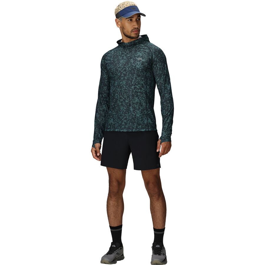 Outdoor Research Echo Printed Hoodie - Men's Dark Navy Atoms