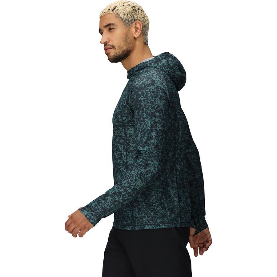 Outdoor Research Echo Printed Hoodie - Men's Dark Navy Atoms