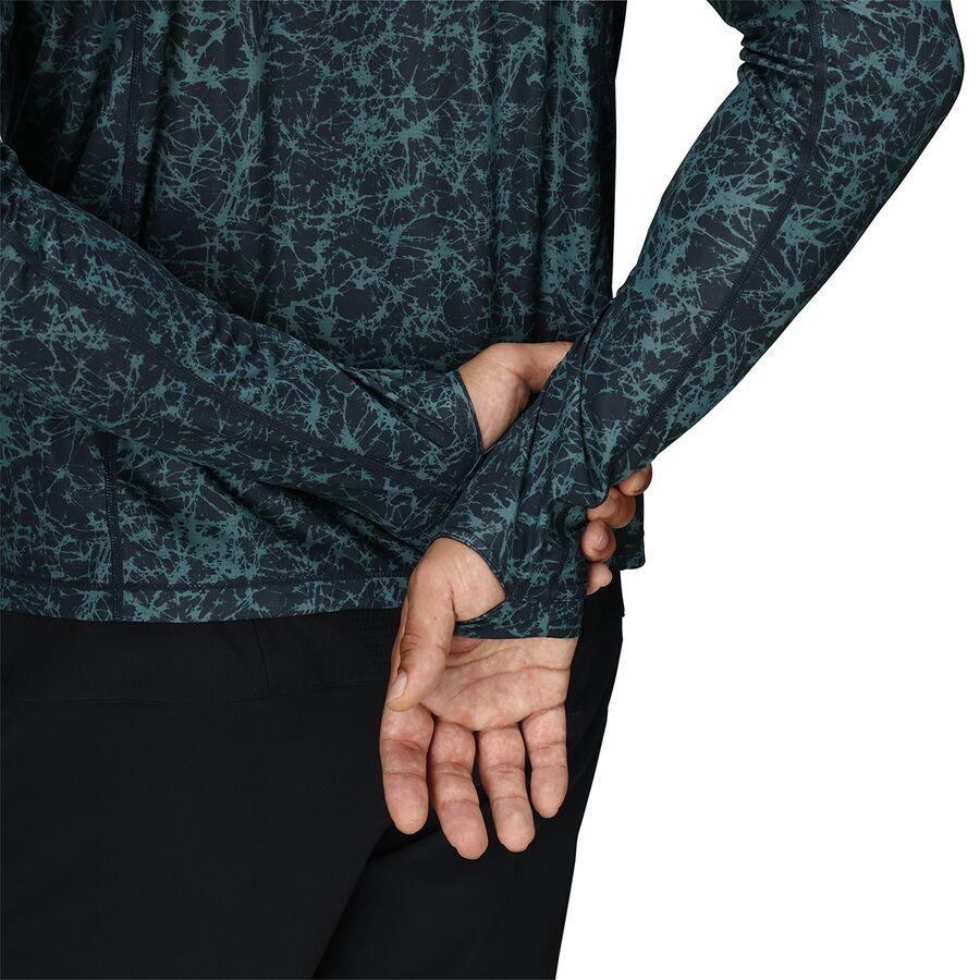 Outdoor Research Echo Printed Hoodie - Men's Dark Navy Atoms