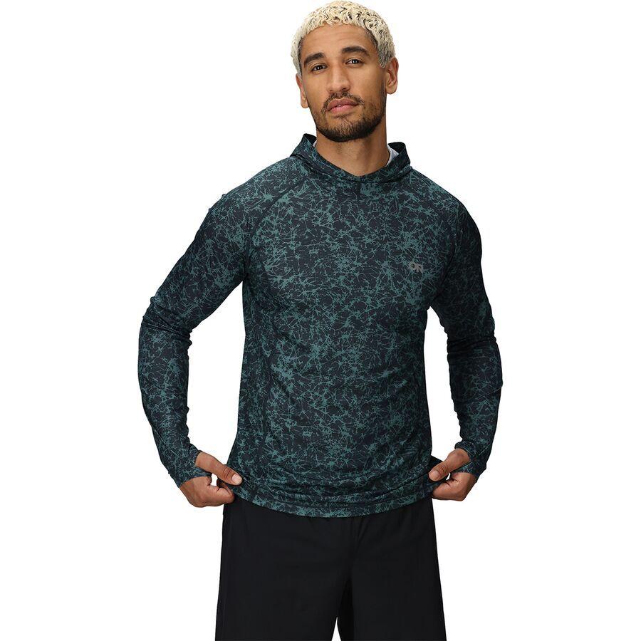 Outdoor Research Echo Printed Hoodie - Men's Dark Navy Atoms