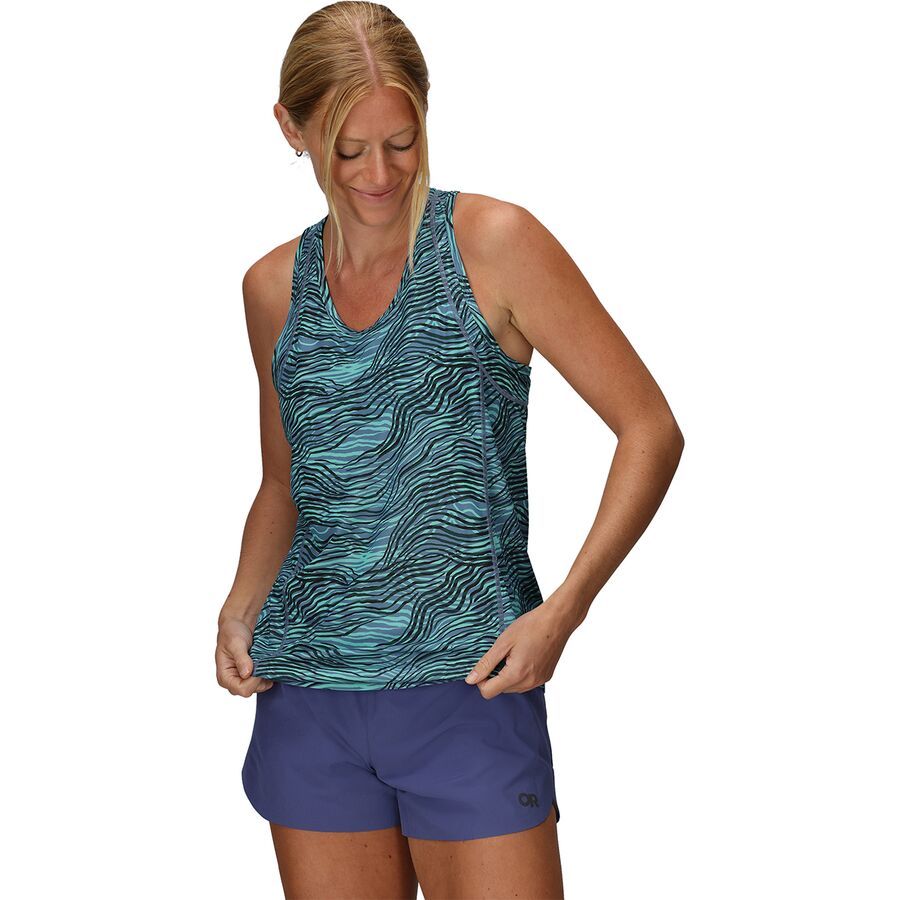 Outdoor Research Echo Tank Top - Women's Olympic Nori
