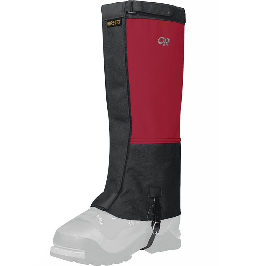 Outdoor Research Expedition Crocodile Gaiter Chili/Black