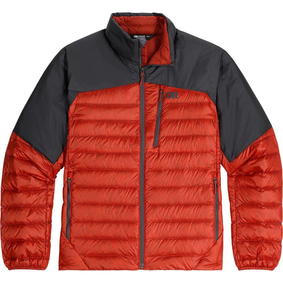 Outdoor Research Helium Down Jacket - Men's Jupiter/Storm