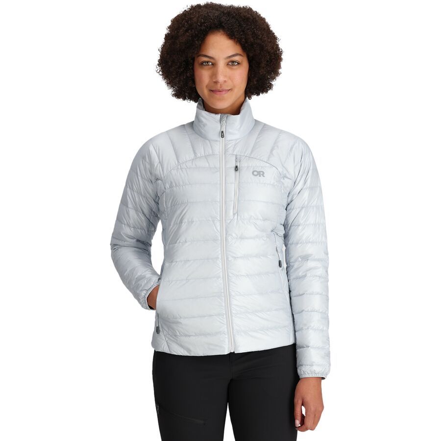 Outdoor Research Helium Down Jacket - Women's Titanium