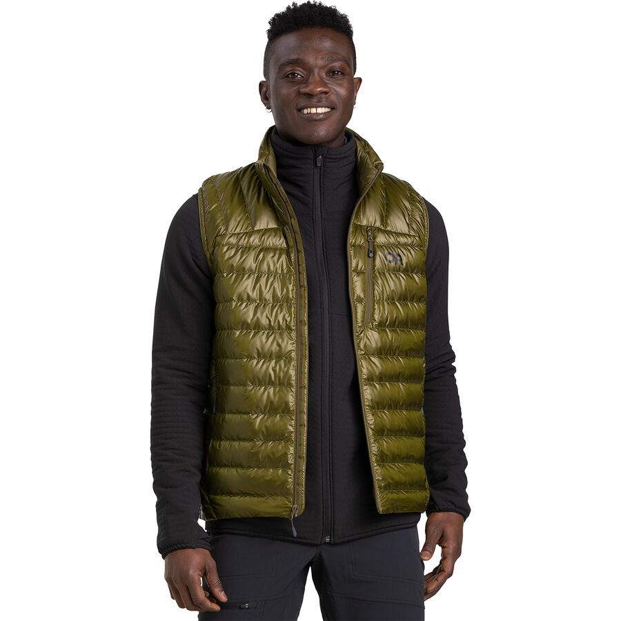 Outdoor Research Helium Down Vest - Men's Loden