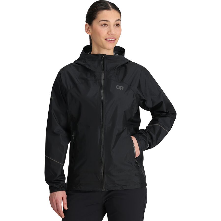 Outdoor Research Helium Rain Jacket - Women's Black