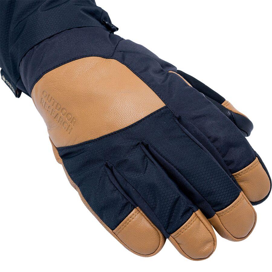 Outdoor Research Prevail Heated GORE-TEX Glove Black/Dark Natural