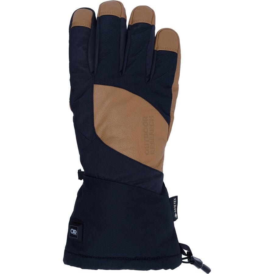 Outdoor Research Prevail Heated GORE-TEX Glove Black/Dark Natural