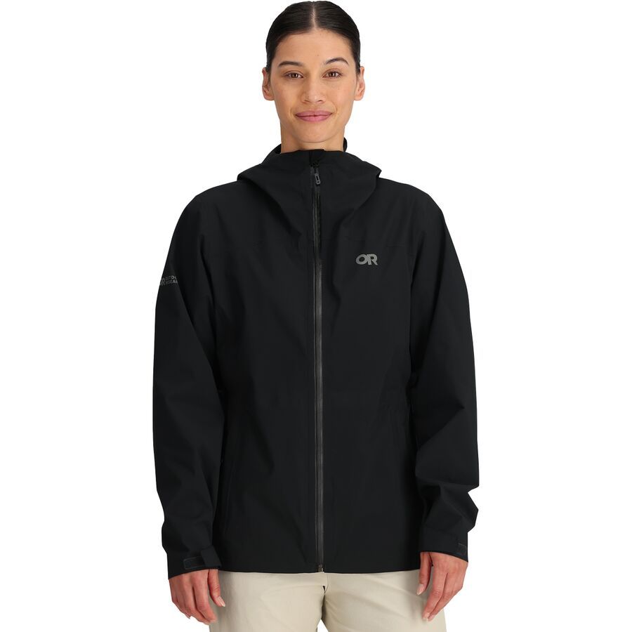 Outdoor Research Stratoburst Stretch Rain Jacket - Women's Black