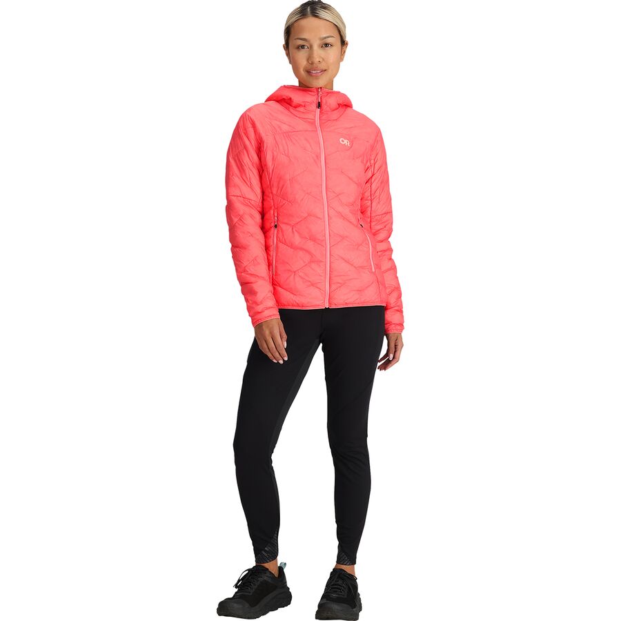 Outdoor Research SuperStrand LT Hooded Jacket - Women's Azalea