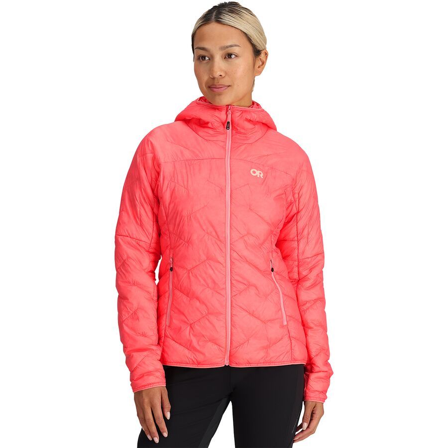 Outdoor Research SuperStrand LT Hooded Jacket - Women's Azalea