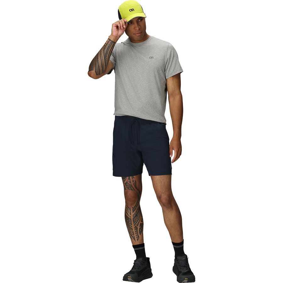 Outdoor Research Swift Lite Hybrid 7in Short - Men's Dark Navy