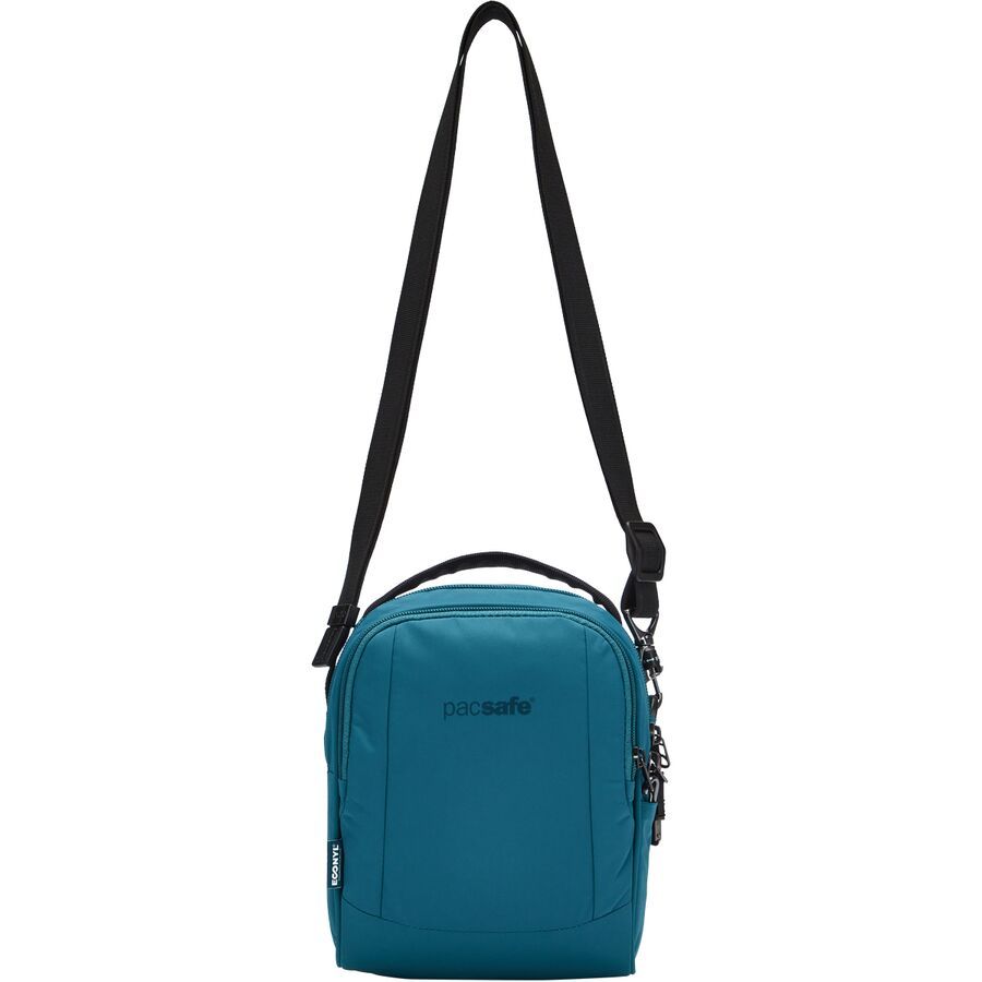 Pacsafe Metrosafe LS100 Econyl Crossbody Bag Tidal Teal
