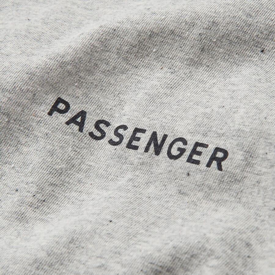 Passenger Made To Roam Recycled Cotton T-Shirt - Men's Grey Marl
