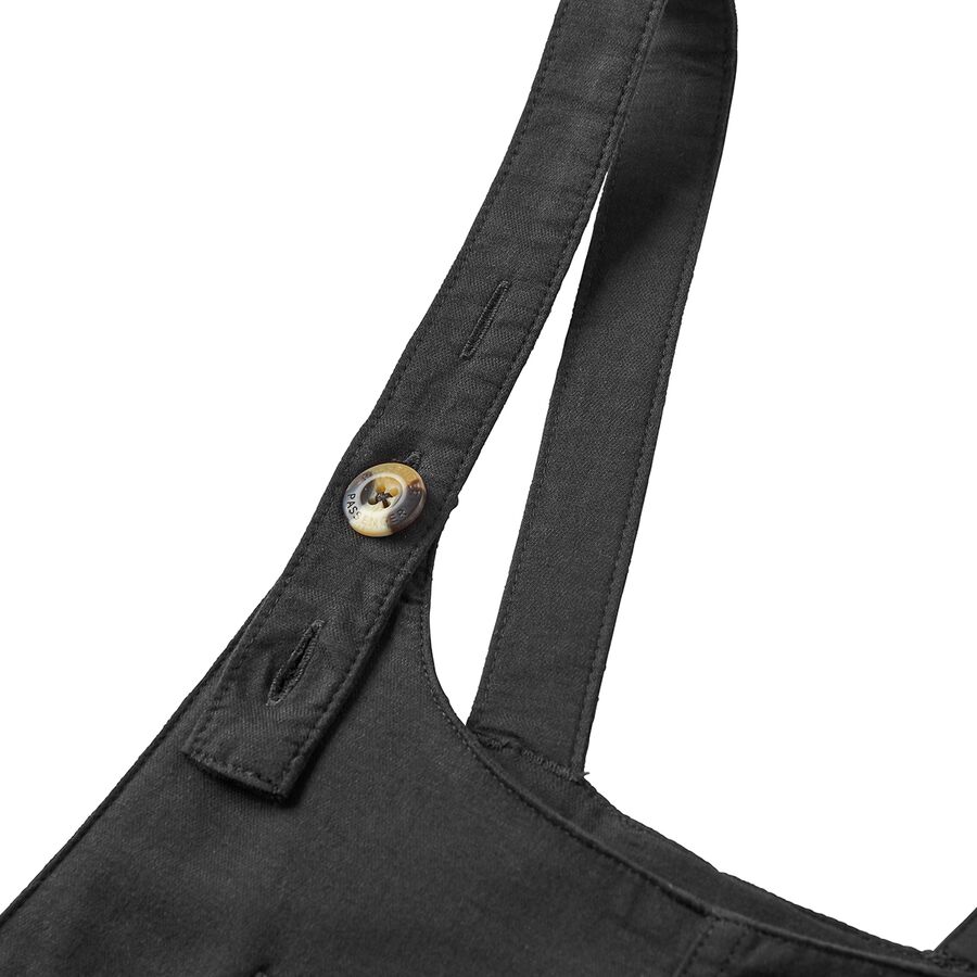 Passenger Meadows Organic Cotton Dungarees - Women's Black