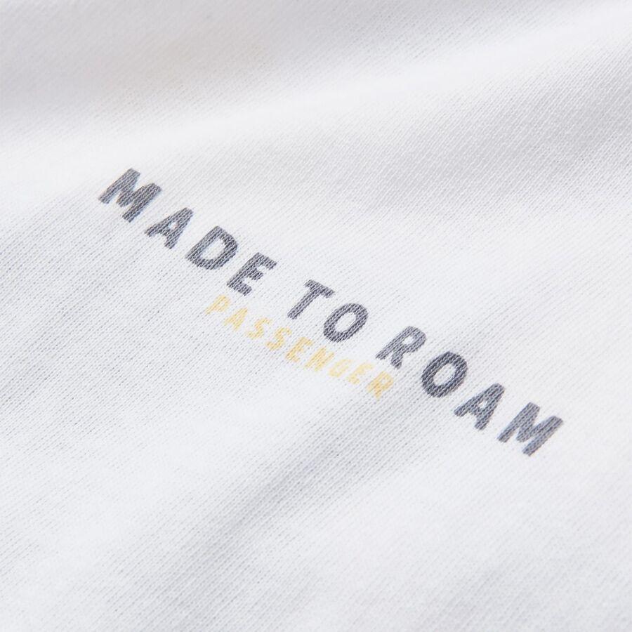 Passenger Open Road Recycled Cotton T-Shirt - Men's White