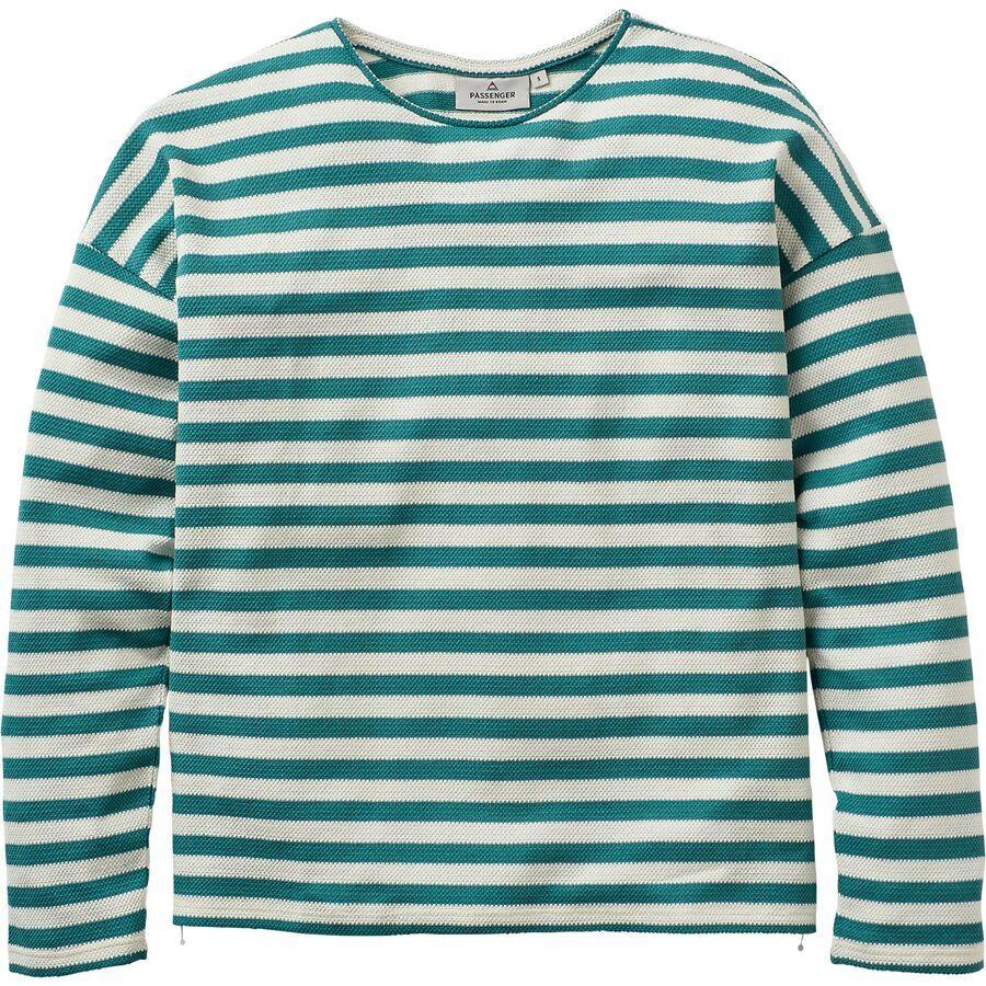 Passenger Panorama Striped Long-Sleeve T-Shirt - Women's Arctic Stripe