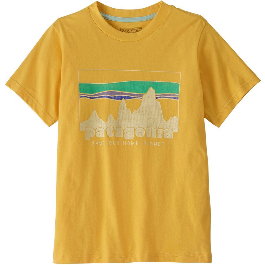 Patagonia 73 Skyline T-Shirt - Kids' Nectar Yellow