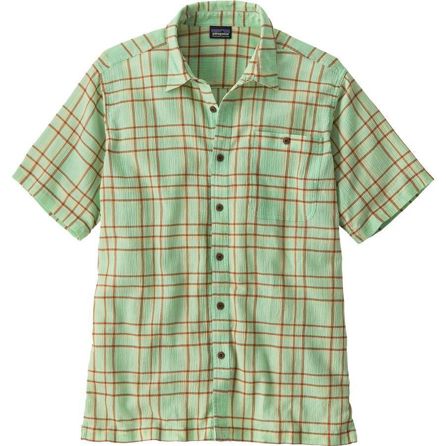 Patagonia A/C Short-Sleeve Shirt - Men's Bloom: Rinsed Green