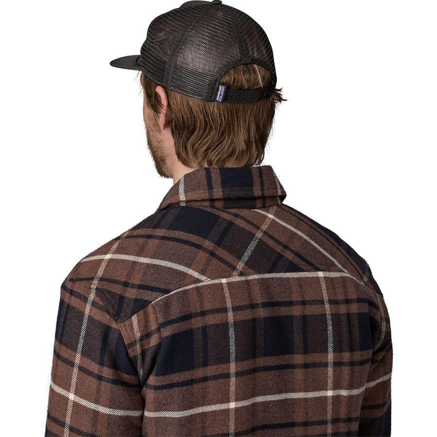 Patagonia Airfarer Cap Berm Logo: Graze Green
