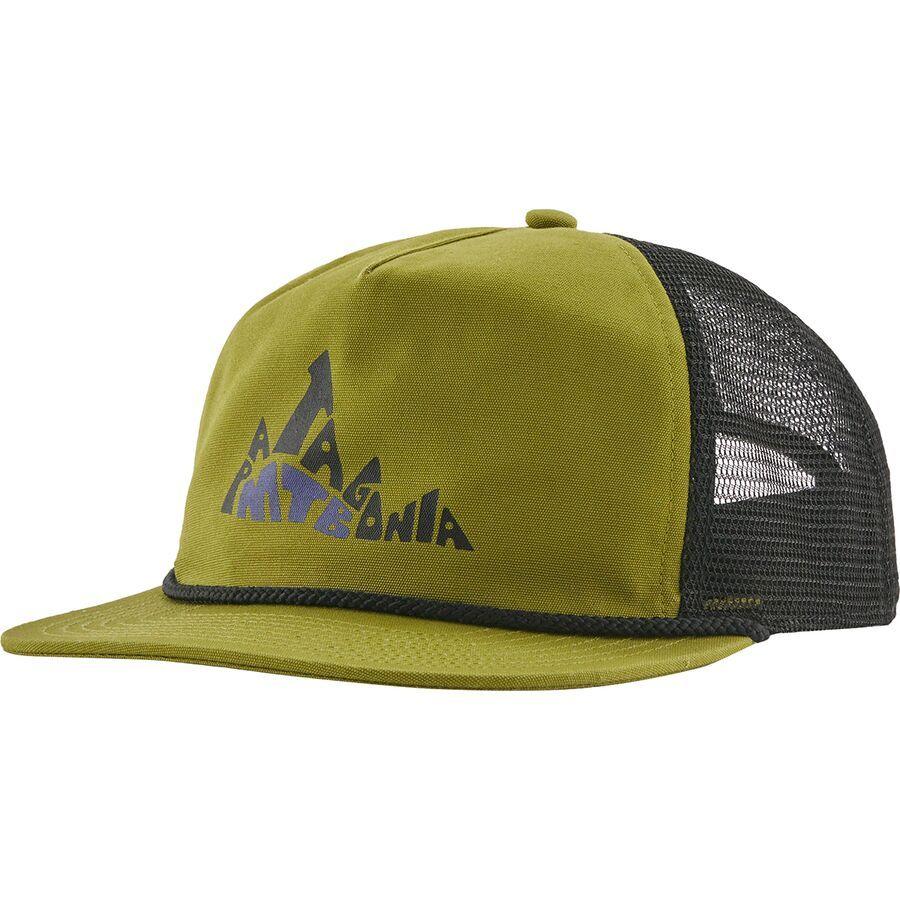 Patagonia Airfarer Cap Berm Logo: Graze Green