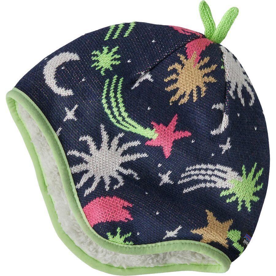 Patagonia Baby Reversible Beanie - Infants' Cosmic Sea: New Navy