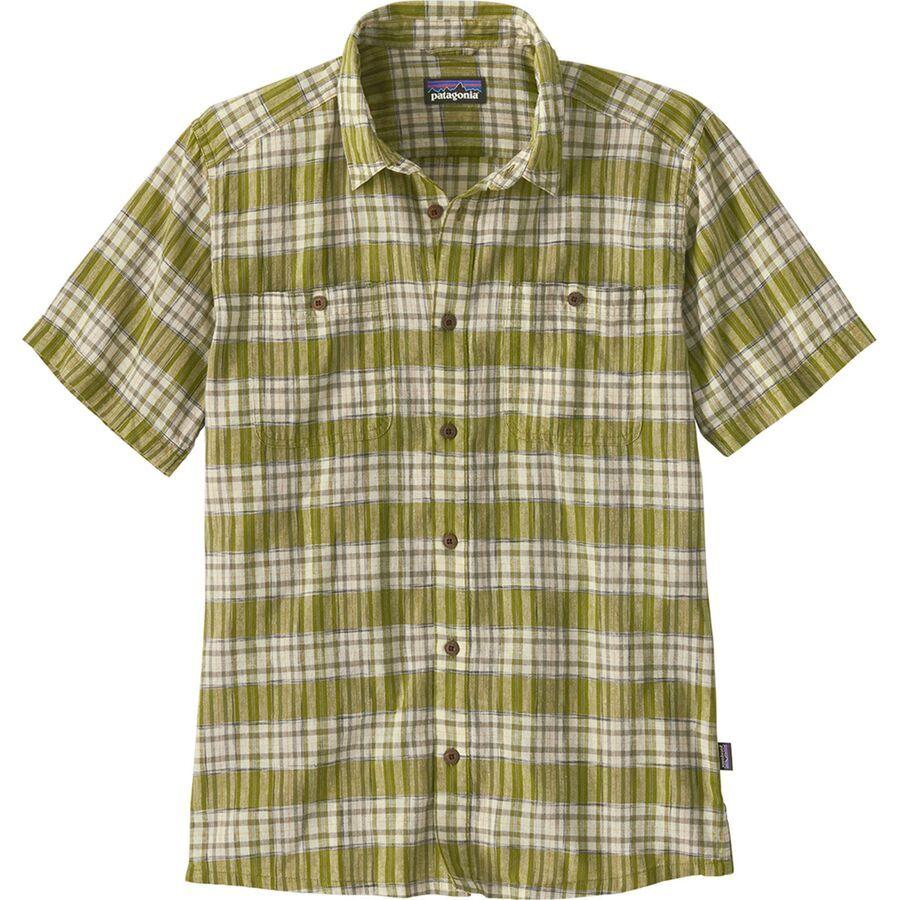 Patagonia Back Step Shirt - Men's Sunlight: Graze Green