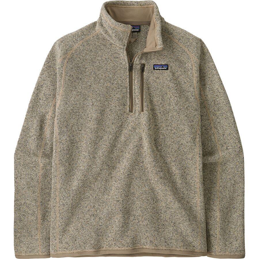 Patagonia Better Sweater 1/4-Zip Fleece Jacket - Men's Pelican
