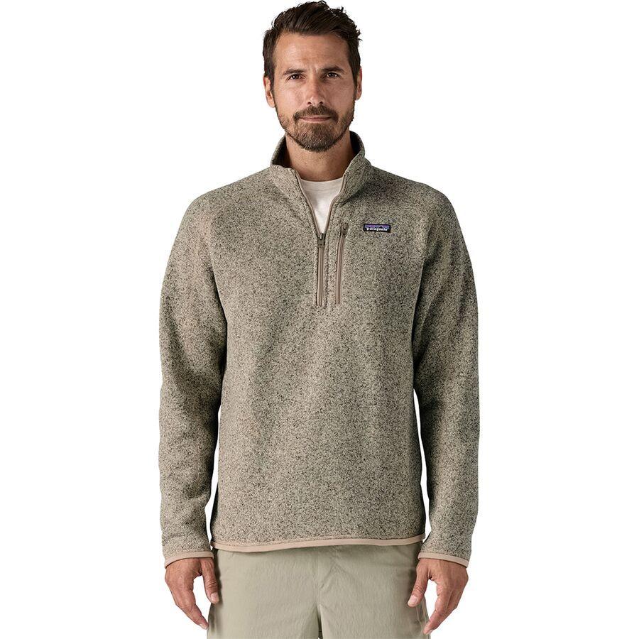 Patagonia Better Sweater 1/4-Zip Fleece Jacket - Men's Pelican